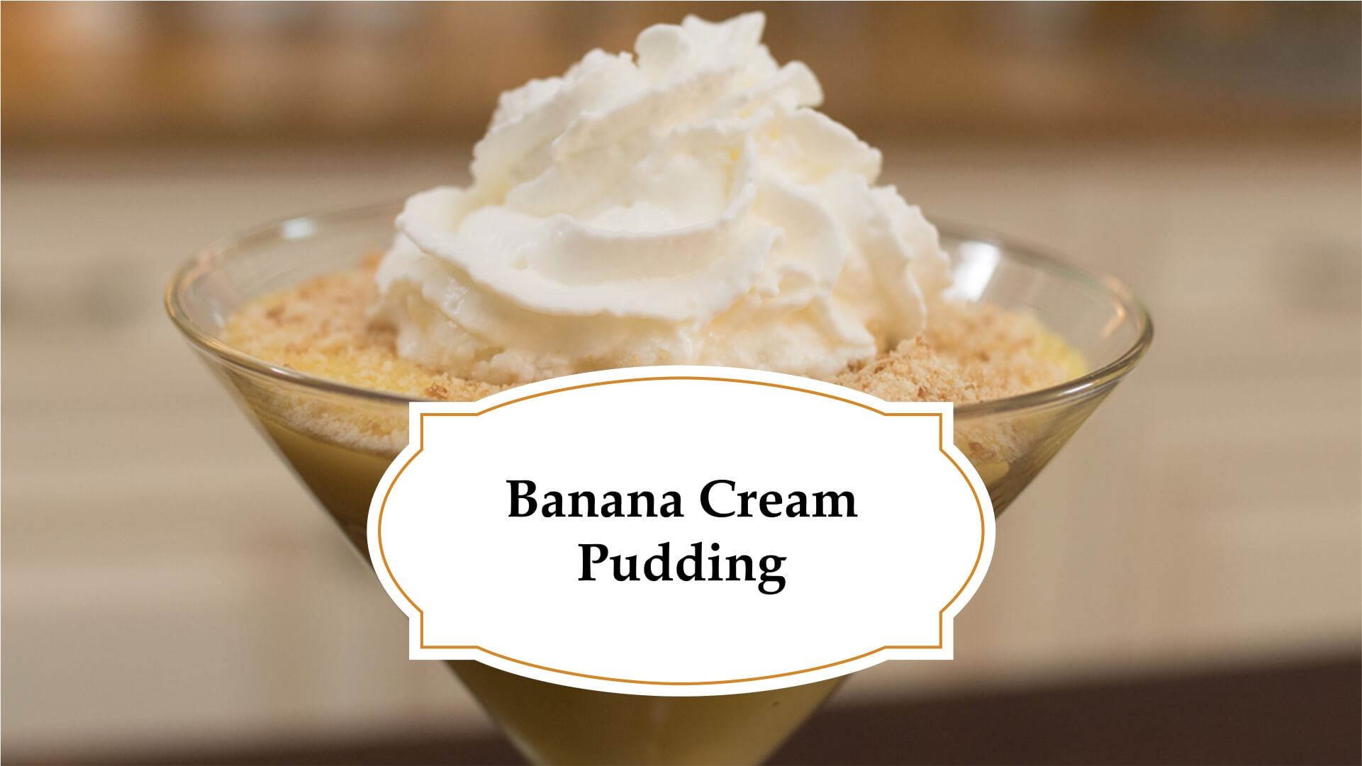 Banana cream pudding