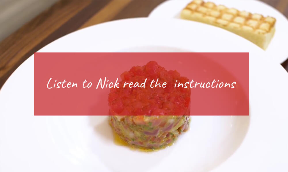 Tuna Tartare reading